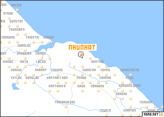 map of Như Nhầt