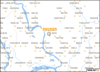 map of Nhu Sơn