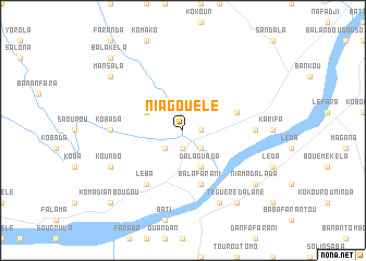 map of Niagouélé