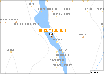map of Niakoy Tounga