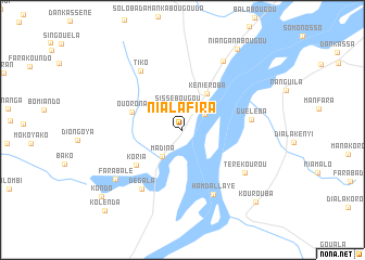map of Nialafira