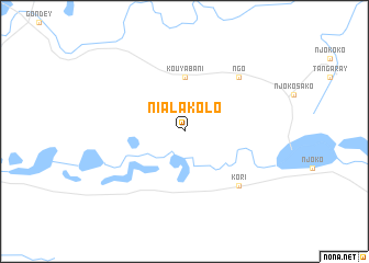 map of Nialakolo