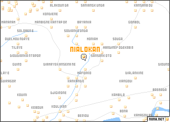 map of Nialokan