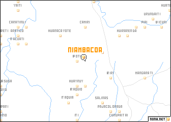 map of Niambacoa