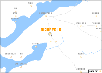 map of Niamberla