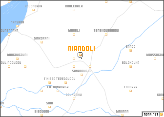 map of Niandoli