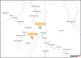 map of Nianga