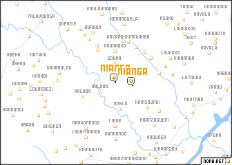 map of Nianga