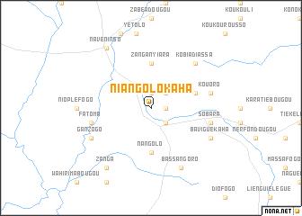 map of Niangolokaha