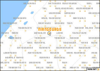 map of Niang Ouade