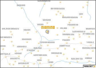 map of Nianina