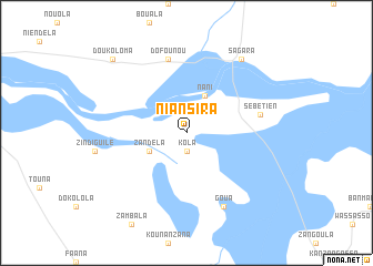 map of Niansira