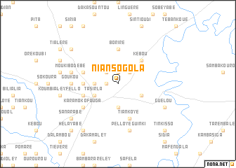 map of Niansogola