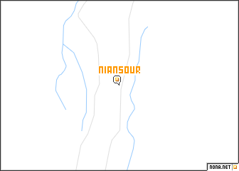 map of Niansour