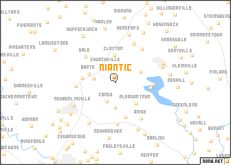 map of Niantic