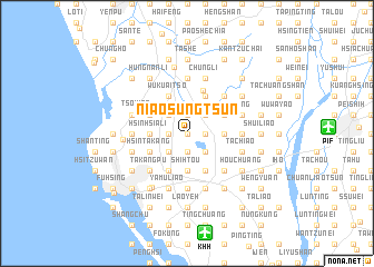 map of Niao-sung-ts\