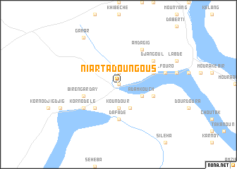 map of Niarta Doungous