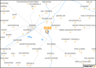 map of Nīār