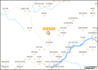 map of Niasam
