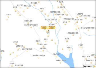 map of Niauano