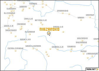 map of Niazaroko