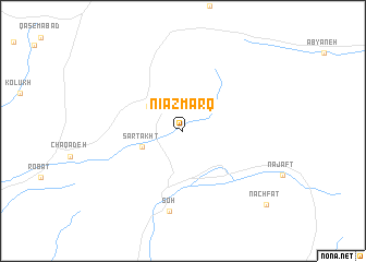 map of Nīāz Marq