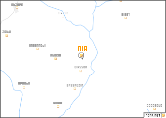 map of Nia