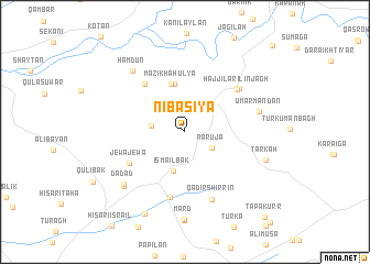 map of Nibāsiyā