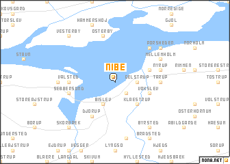 map of Nibe