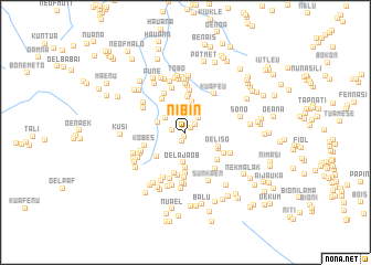 map of Nibin