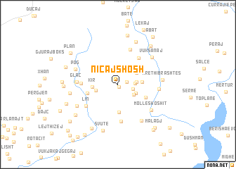 map of Nicaj-Shosh