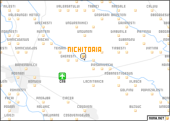 map of Nichitoaia