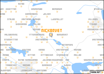 map of Nickarvet