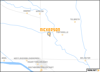 map of Nickerson