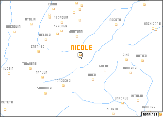 map of Nicole