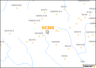 map of Nicope