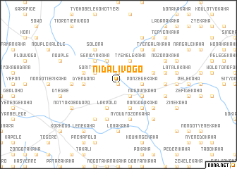 map of Nidalivogo