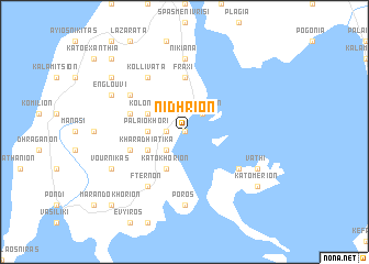 map of Nidhríon
