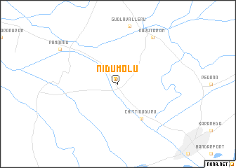 map of Nidumolu