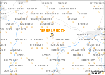 map of Niebelsbach