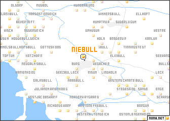map of Niebüll