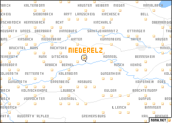 map of Niederelz