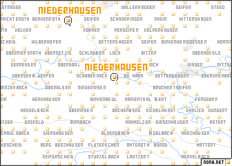 map of Niederhausen