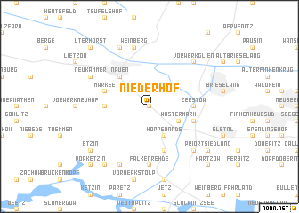 map of Niederhof
