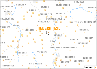 map of Nieder-Kinzig