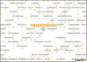 map of Niederkrossen