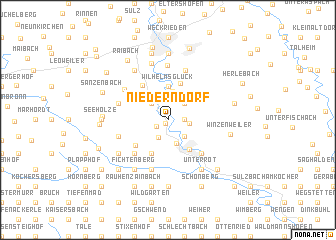 map of Niederndorf