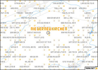 map of Niederneukirchen