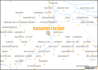 map of Niedernstöcken