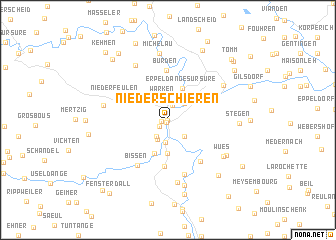 map of Niederschieren